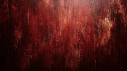 Obraz premium A rich mahogany grunge background with a glossy finish and subtle wood grain texture, creating an elegant and sophisticated atmosphere.
