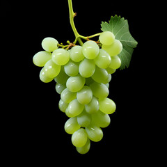 bunch of green grapes