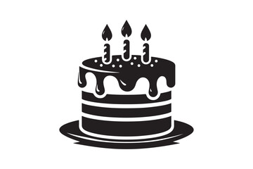 Birthday Cake silhouette vector 108.eps
