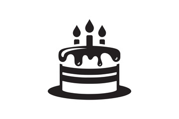 Birthday Cake silhouette vector 107.eps