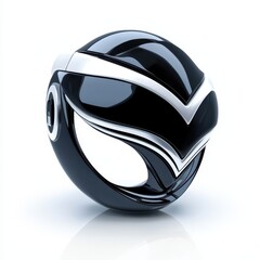 Fototapeta premium Abstract Black Sphere Design