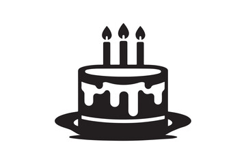 Birthday Cake silhouette vector 115.eps