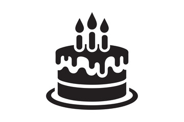 Birthday Cake silhouette vector 149.eps