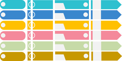  ビジネス用フレームのグラフィック素材イラスト