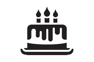 Birthday Cake silhouette vector 162.eps