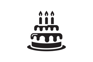 Birthday Cake silhouette vector 171.eps