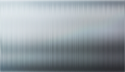 Obraz premium Dark grey ribbed glass. Vector ribbed glass texture background. Mesh gradient. acrylic ribbed bath surface. Reeded glass background semitransparent overlay. Bath wall window