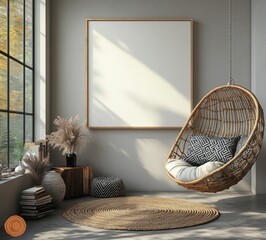 Boho Chic Living Room.