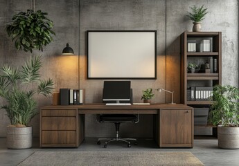 Modern Office Desk.