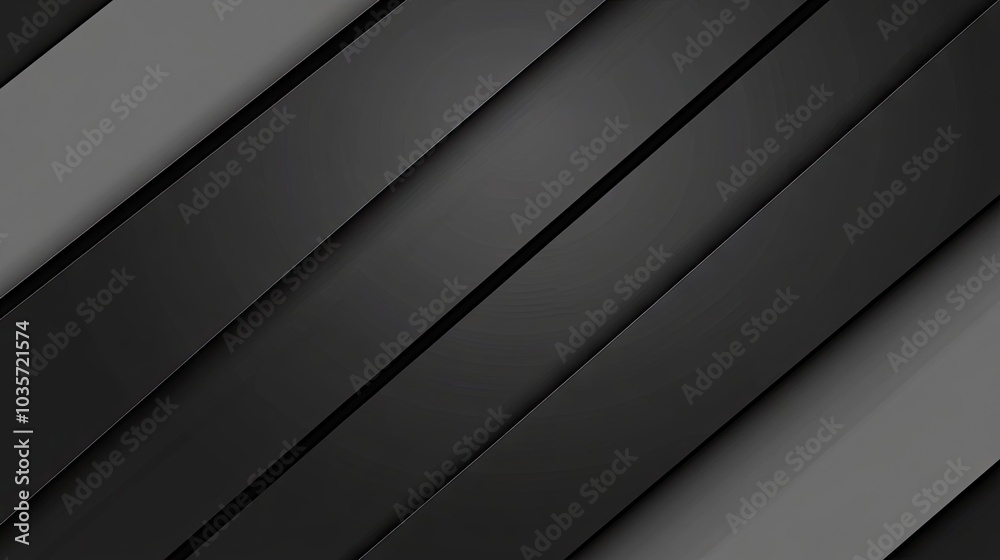 Poster abstract black diagonal background with flowing lines and subtle shading, perfect for elegant and fu