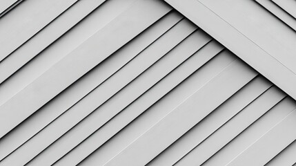 Obraz premium Abstract gray diagonal lines in a minimalist style, with smooth transitions, perfect for sleek and professional design needs.