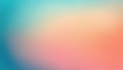 Obraz premium Serene Pastel Gradient Background. Subtle Blue to Peach Ombre Texture for Web Design, Branding, Product Mockups, or Presentations with Gentle Color Transition and Ample Copy Space for Text or Graphics