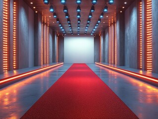 Red Carpet Entrance.