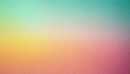 Fototapeta premium Serene Pastel Gradient Texture with Soft Transitions from Warm Peach and Coral to Cool Aqua and Mint Green, Perfect for Backgrounds in Digital Projects, Marketing Materials, or Elegant Minimalist Web 