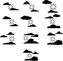 sunny weather icon. Logo element illustration. sunny weather symbol design. colored collection. sunny weather concept. Can be used on web and mobile