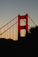 Golden Gate Bridge at Sunset
