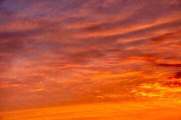 Fototapeta premium red sky at sunset