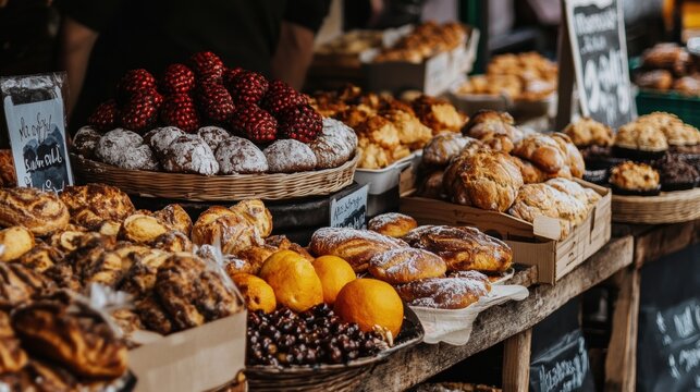 Bakery Market Stall.