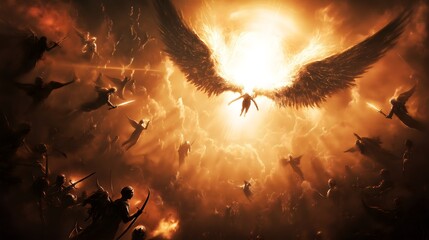 Biblical Depiction of Lucifer: Once an Angel of Light, Now Fallen – A Religious Representation of Christianity