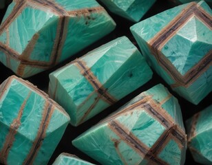 Discover the tranquil beauty of Amazonite! This stunning blue-green gemstone promotes harmony and communication, making it ideal for jewelry, decor, and captivating photography. Elevate your projects 