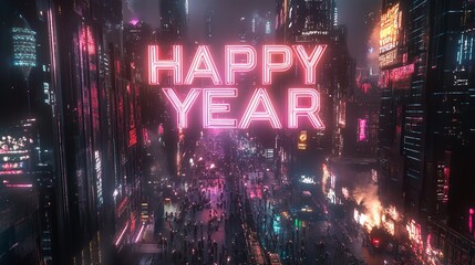 Obraz premium Happy New Year