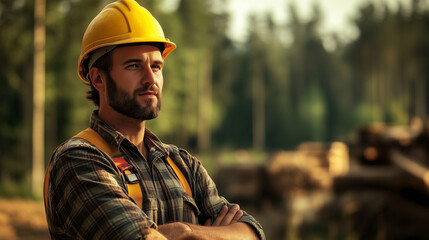 Obraz premium Work in Poland as a helper constructor