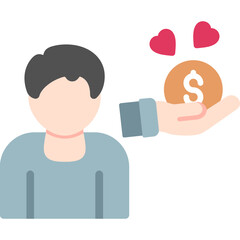 Fundraising icon