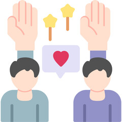 Fototapeta premium Volunteer Appreciation icon