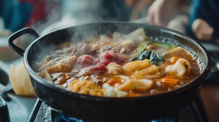Steaming Hot Pot.