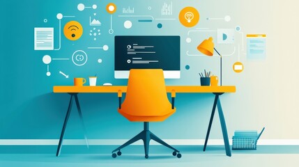 Smart Home Office with Seamless IoT Workflow