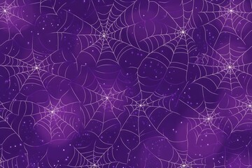Fototapeta premium Abstract Spider Webs. AI generated illustration.