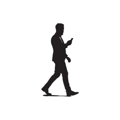 Man walk icon. Man icon, Monochrome icon, User icon vector set. Profile and people silhouette collection, 