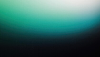 Obraz premium Vibrant Teal to Black Gradient with Subtle Pixel Texture and Light Fade Effect. Abstract Modern Background for Digital Design, Web Banners, and Copy Space with High Contrast and Smooth Transition