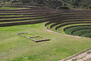 The Moray Andenes are a fascinating set of ancient Incan agricultural terraces located in the Sacred Valley of Peru, near the town of Maras. These terraces are renowned for their unique design