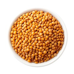 Vibrant Lentil Medley in Pristine Studio Setting