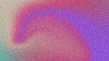 Vibrant Colors and Grainy Texture on Modern Gradient Background, Bold Gradient with Grainy Noise Texture for Poster Art