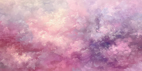 Obraz premium Watercolor sugar cotton clouds background 