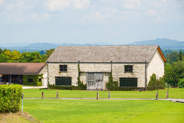 old house in the countryside