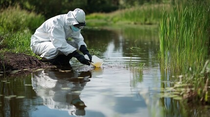 Bioremediation technology for cleaning up contaminated environments, using natural processes to restore ecosystems and mitigate pollution