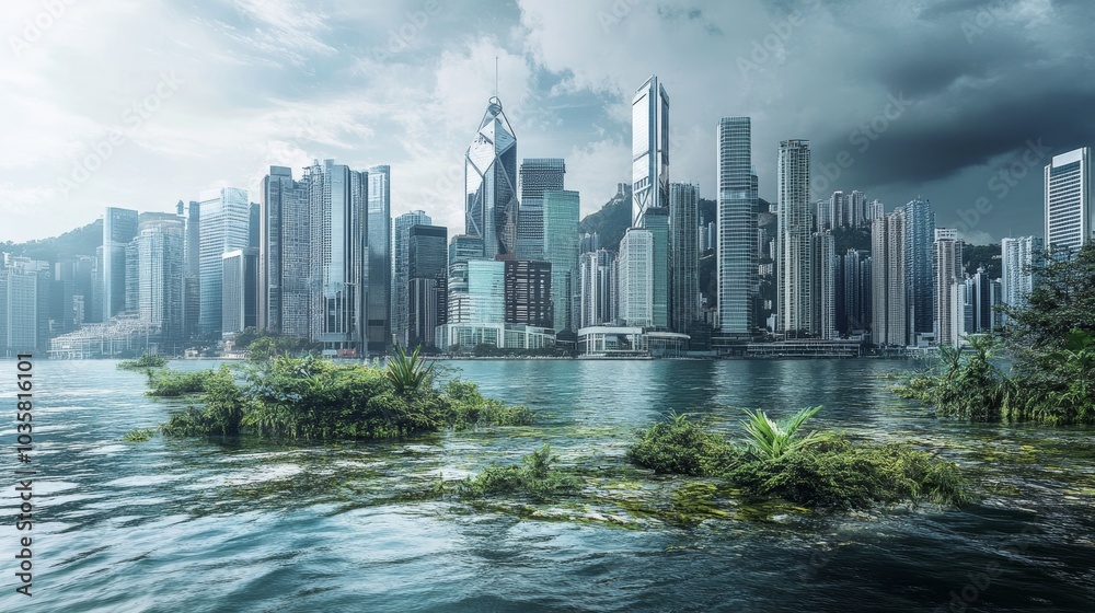 Poster climate adaptation strategies designed to mitigate the effects of climate-related disasters, focusin