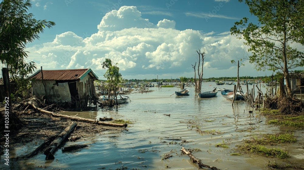 Poster Climate resilience strategies to help communities adapt to the changing climate, focusing on reducing vulnerabilities and enhancing adaptive capacity