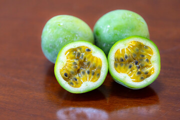 passion fruit from the bush or passion fruit from the backlands or marucujá from the cerrado....