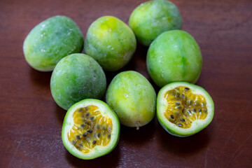 passion fruit from the bush or passion fruit from the backlands or marucujá from the cerrado....