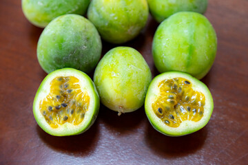 passion fruit from the bush or passion fruit from the backlands or marucujá from the cerrado....