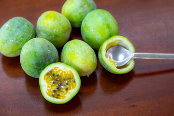 passion fruit from the bush or passion fruit from the backlands or marucujá from the cerrado....