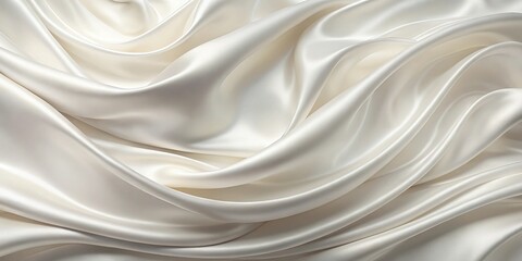 Fototapeta premium Aerial abstract silk background with abstract ripples