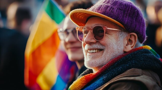 LGBTQ support for older adults, providing resources and community spaces for aging LGBTQ individuals to connect and thrive