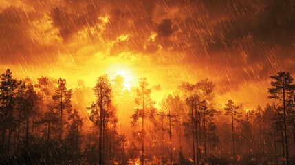 Microclimate changes due to storms, exploring localized weather variations and their long-term effects on ecosystems and human activities