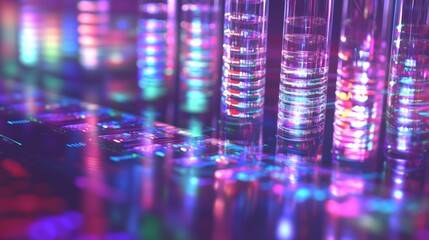 Next-generation sequencing revolutionizing the field of genomics, providing rapid and cost-effective DNA analysis for research and clinical applications