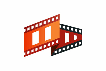 Creative Vector Film Strip Logo